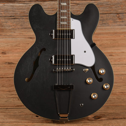 Epiphone Casino Worn Worn Ebony 2023 Electric Guitars / Semi-Hollow
