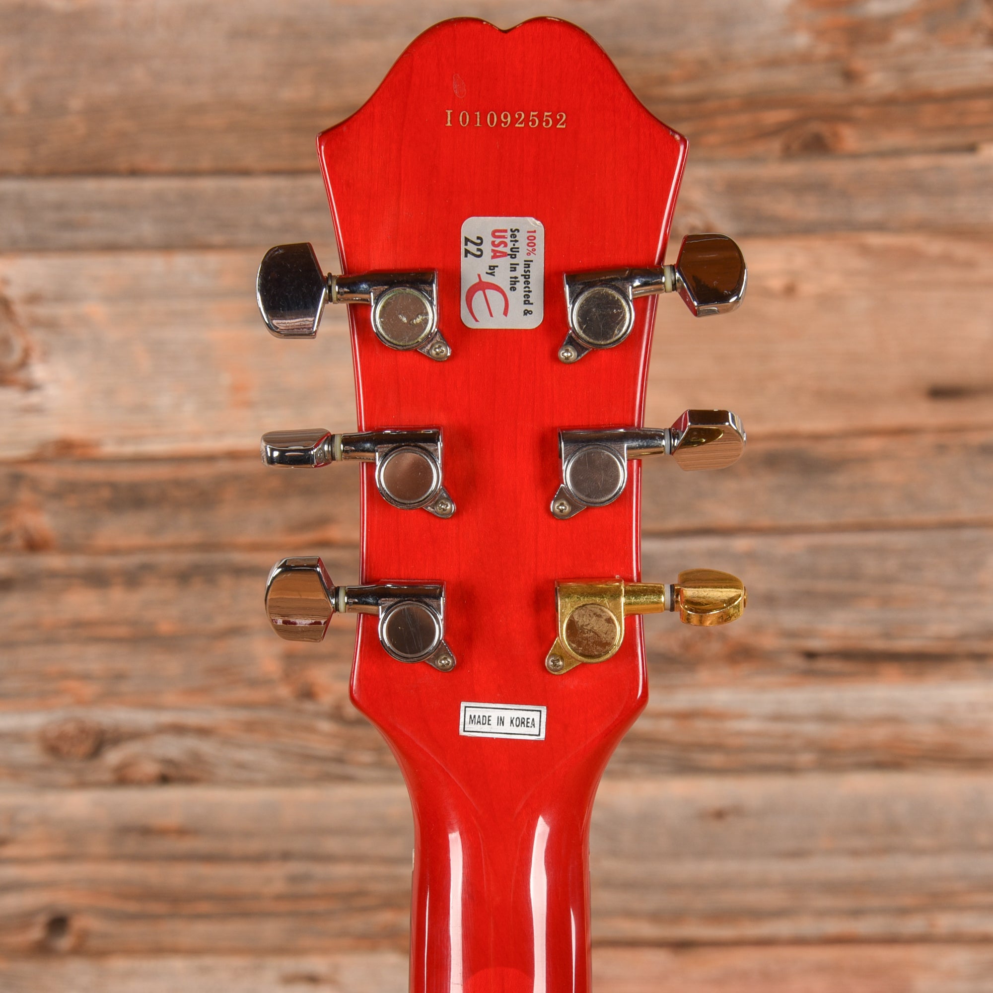 Epiphone Dot Cherry 2002 Electric Guitars / Semi-Hollow