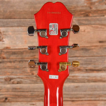 Epiphone Dot Cherry 2002 Electric Guitars / Semi-Hollow