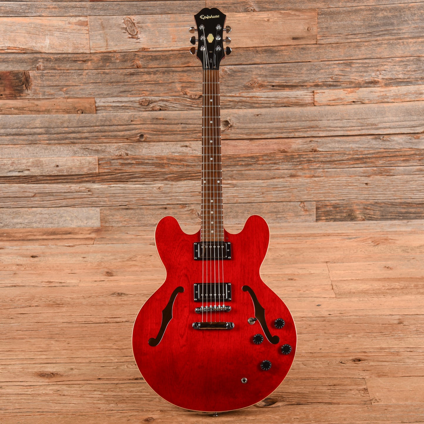 Epiphone Dot Cherry 2007 Electric Guitars / Semi-Hollow