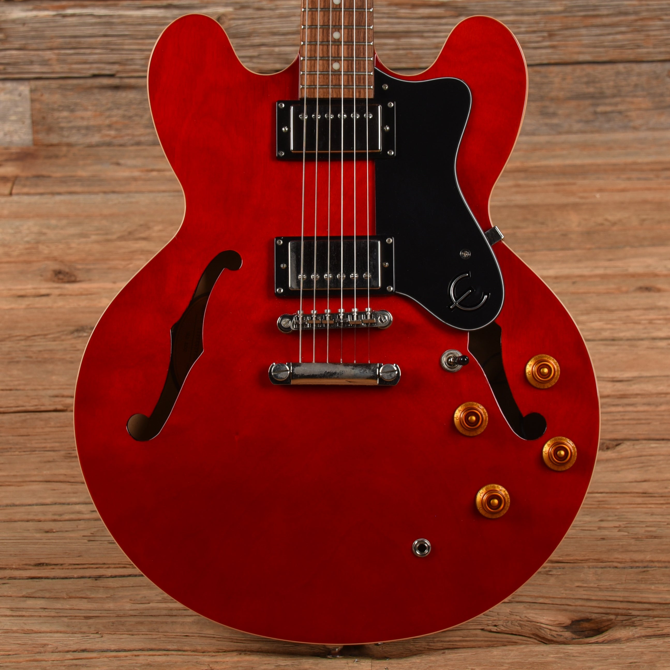 Epiphone Dot Cherry 2020 Electric Guitars / Semi-Hollow
