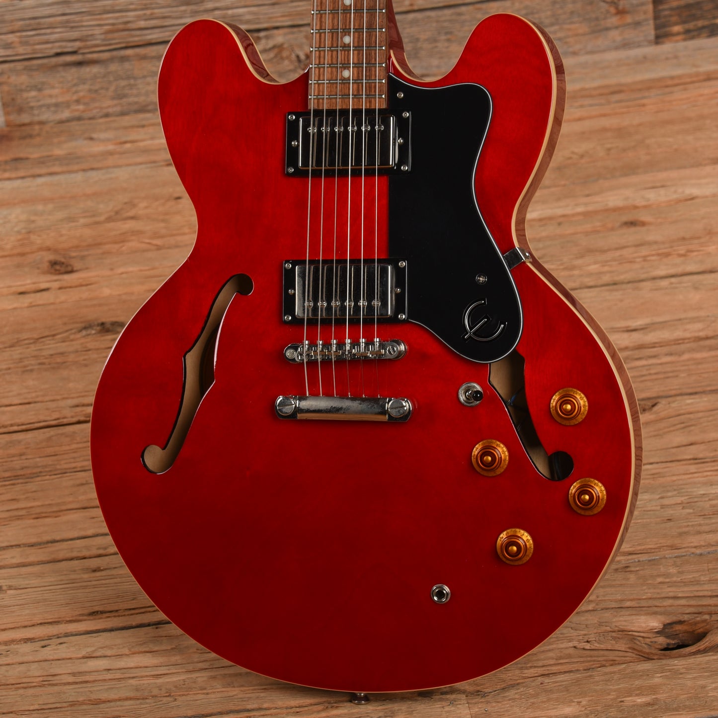 Epiphone Dot Cherry 2020 Electric Guitars / Semi-Hollow