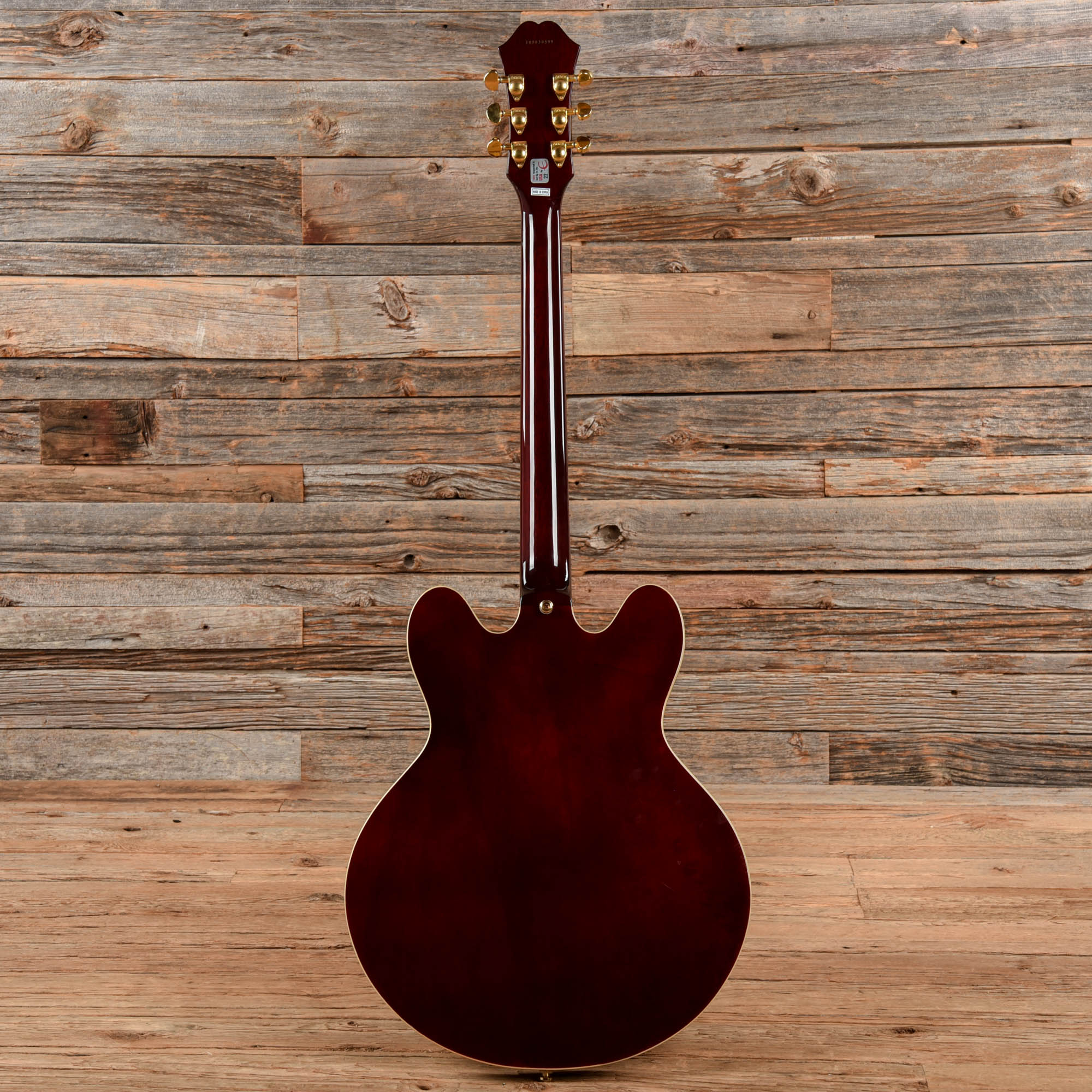 Epiphone Dot Deluxe Flame Wine Red 2005 Electric Guitars / Semi-Hollow