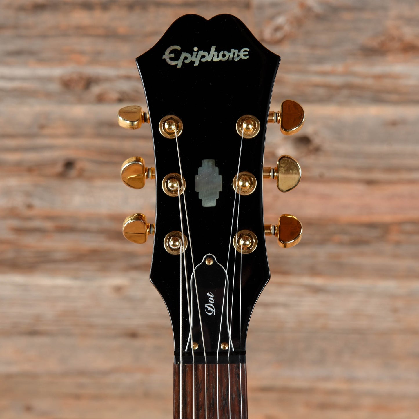 Epiphone Dot Deluxe Flame Wine Red 2005 Electric Guitars / Semi-Hollow