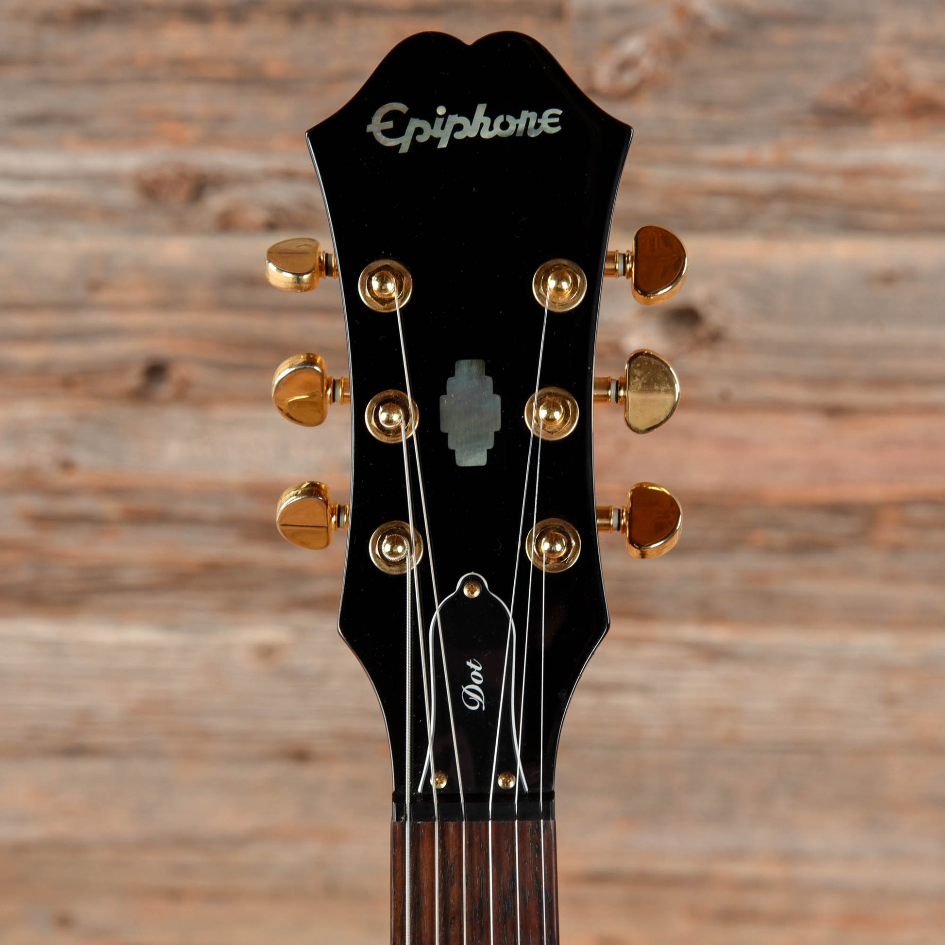 Epiphone Dot Deluxe Flame Wine Red 2005 Electric Guitars / Semi-Hollow