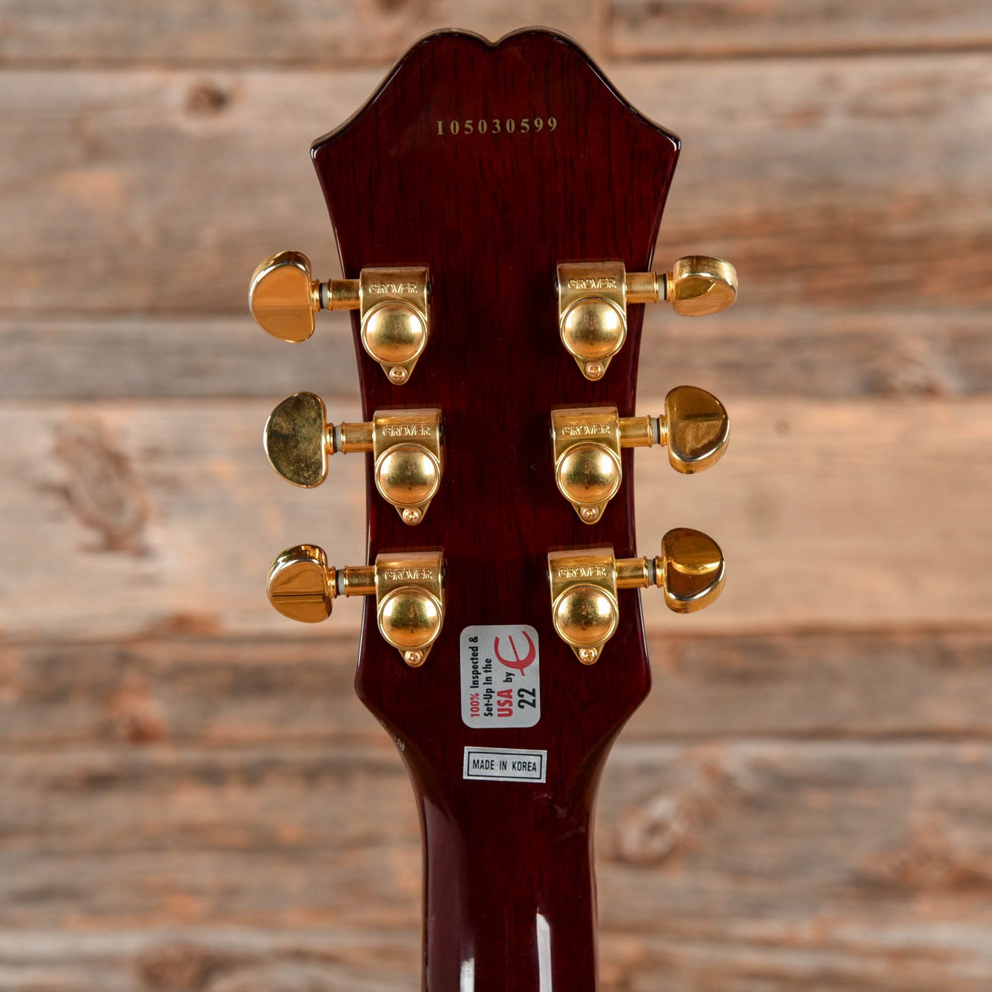 Epiphone Dot Deluxe Flame Wine Red 2005 Electric Guitars / Semi-Hollow
