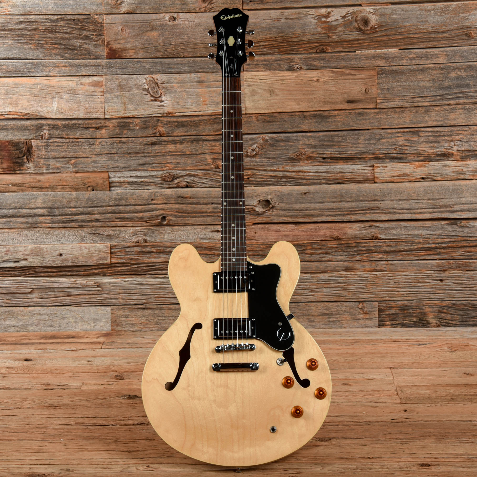 Epiphone Dot Natural 2006 Electric Guitars / Semi-Hollow