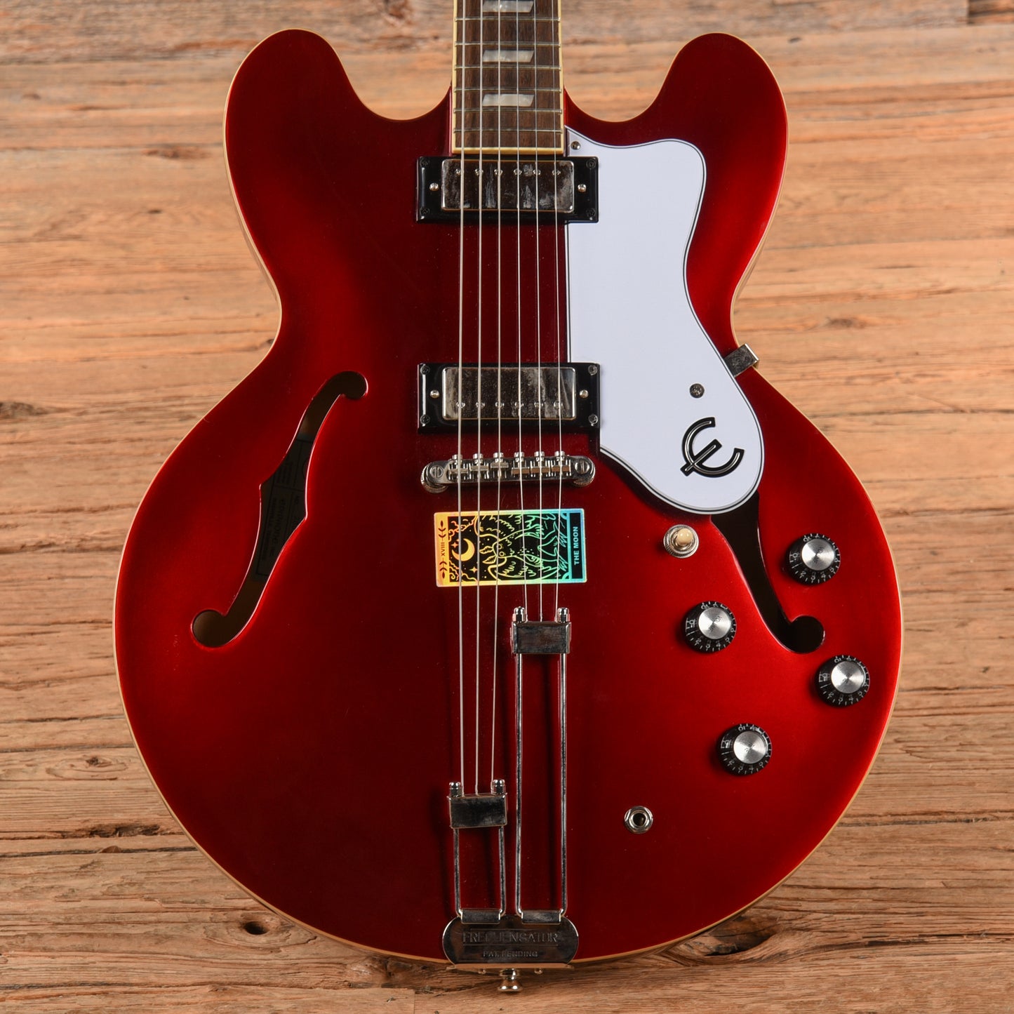 Epiphone E360TD Riviera Sparkling Burgundy 2020 Electric Guitars / Semi-Hollow