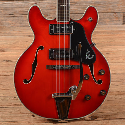 Epiphone EA-250 Red 1970s Electric Guitars / Semi-Hollow