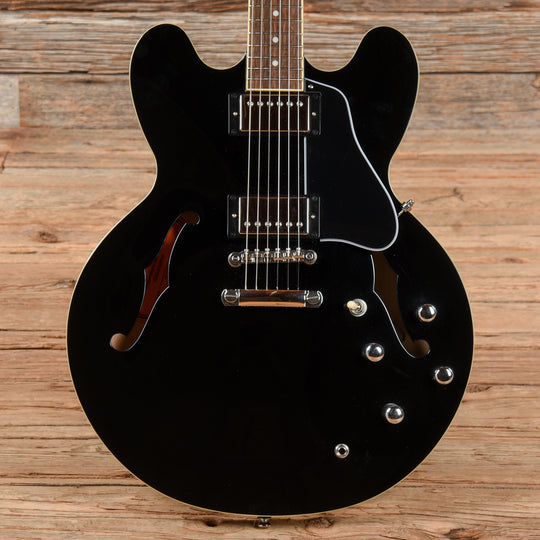 Epiphone ES-335 Ebony 2021 Electric Guitars / Semi-Hollow
