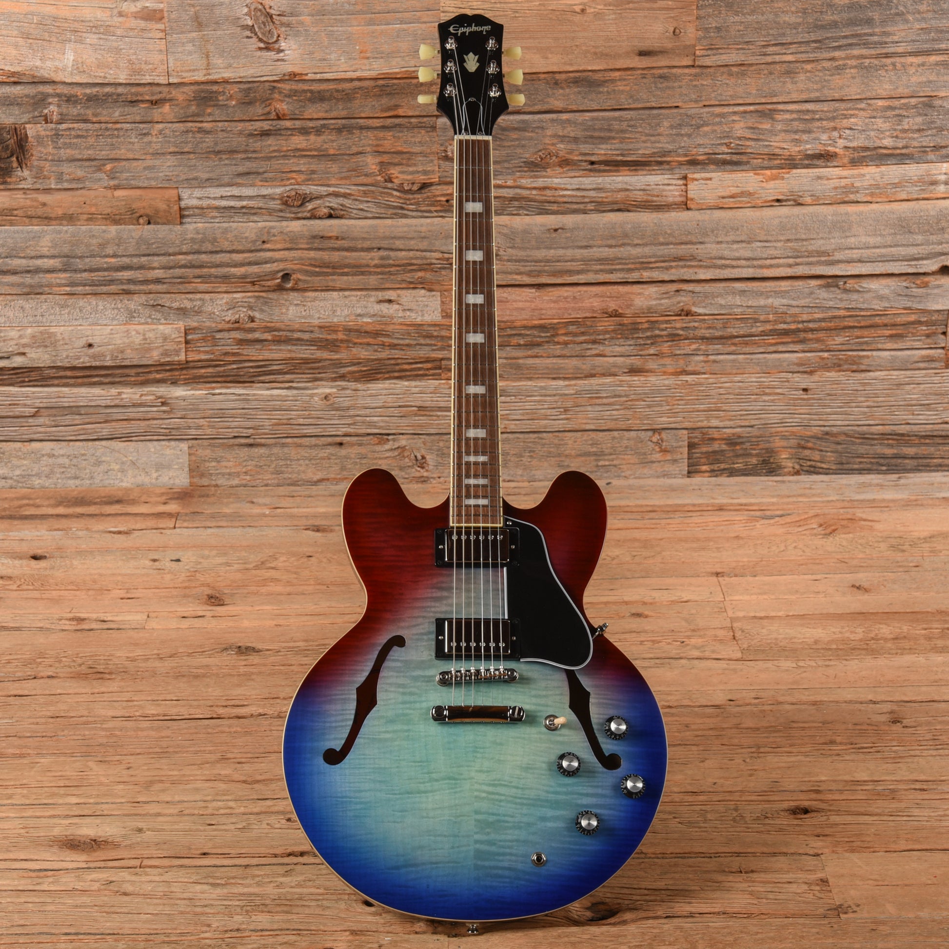 Epiphone ES-335 Figured IG Purple Blue Burst 2021 Electric Guitars / Semi-Hollow