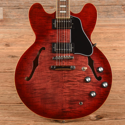 Epiphone ES-335 Figured Raspberry Burst Electric Guitars / Semi-Hollow