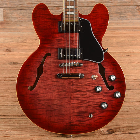 Epiphone ES-335 Figured Raspberry Burst Electric Guitars / Semi-Hollow