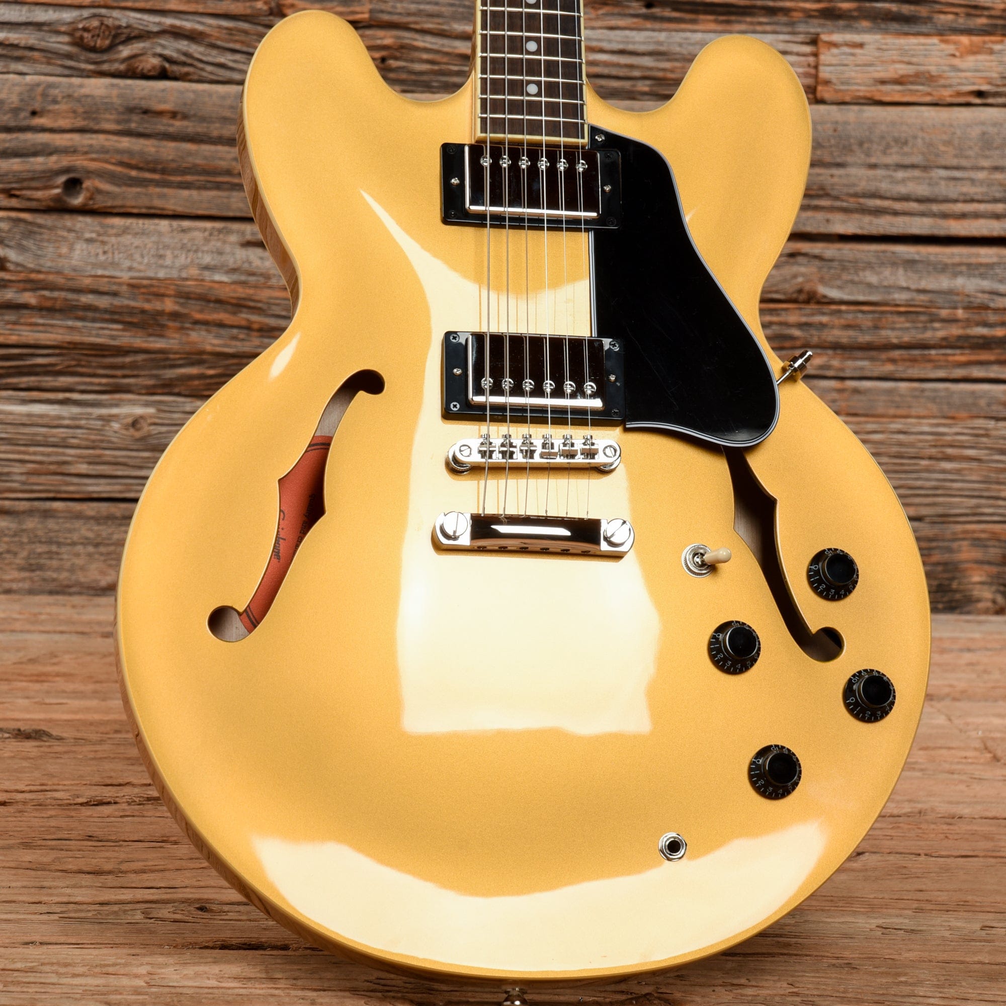 Epiphone ES-335 IG Gold 2022 Electric Guitars / Semi-Hollow