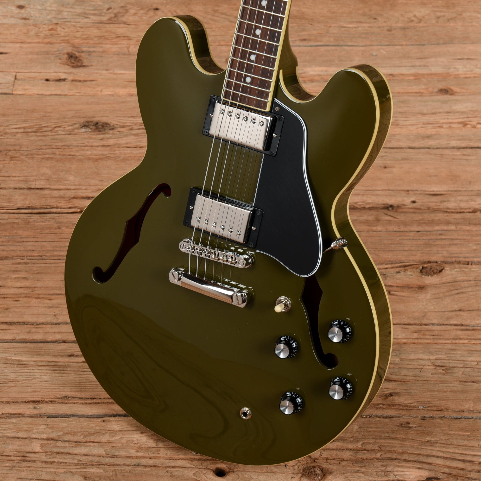 Epiphone ES-335 IG Olive Drab 2020 Electric Guitars / Semi-Hollow