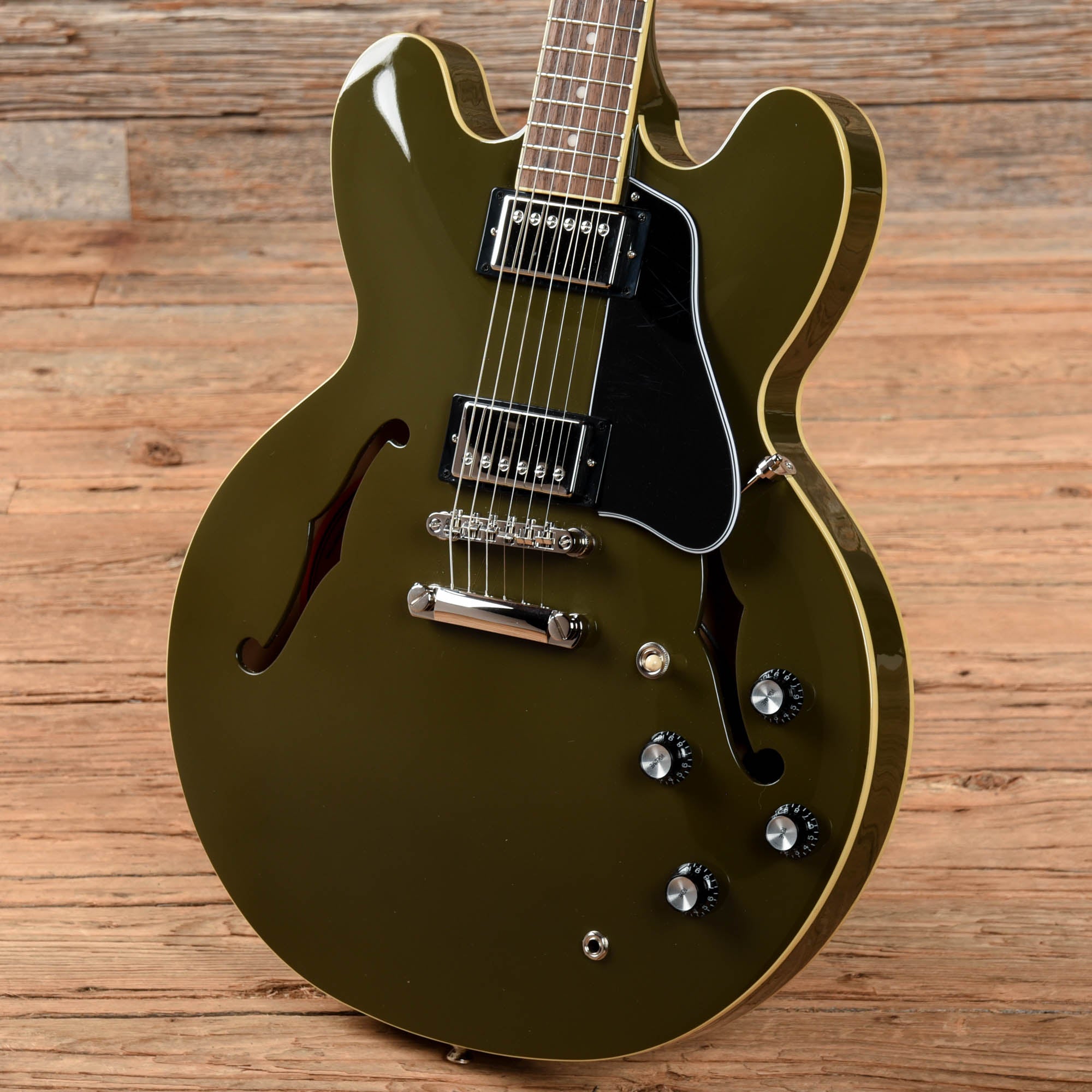 Epiphone ES-335 IG Olive Drab 2023 Electric Guitars / Semi-Hollow