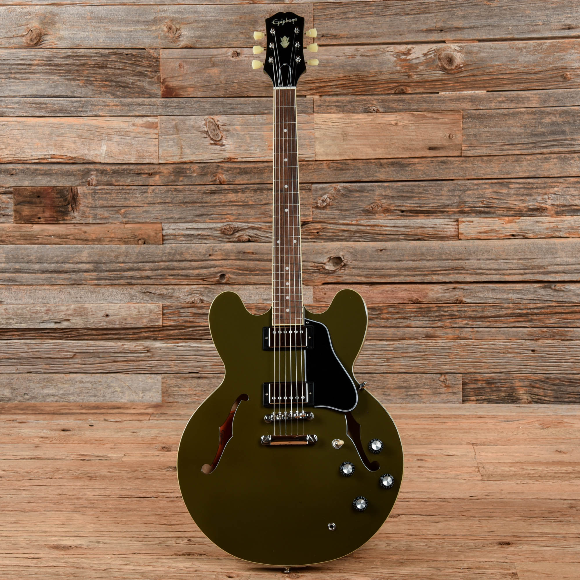 Epiphone ES-335 IG Olive Drab 2023 Electric Guitars / Semi-Hollow