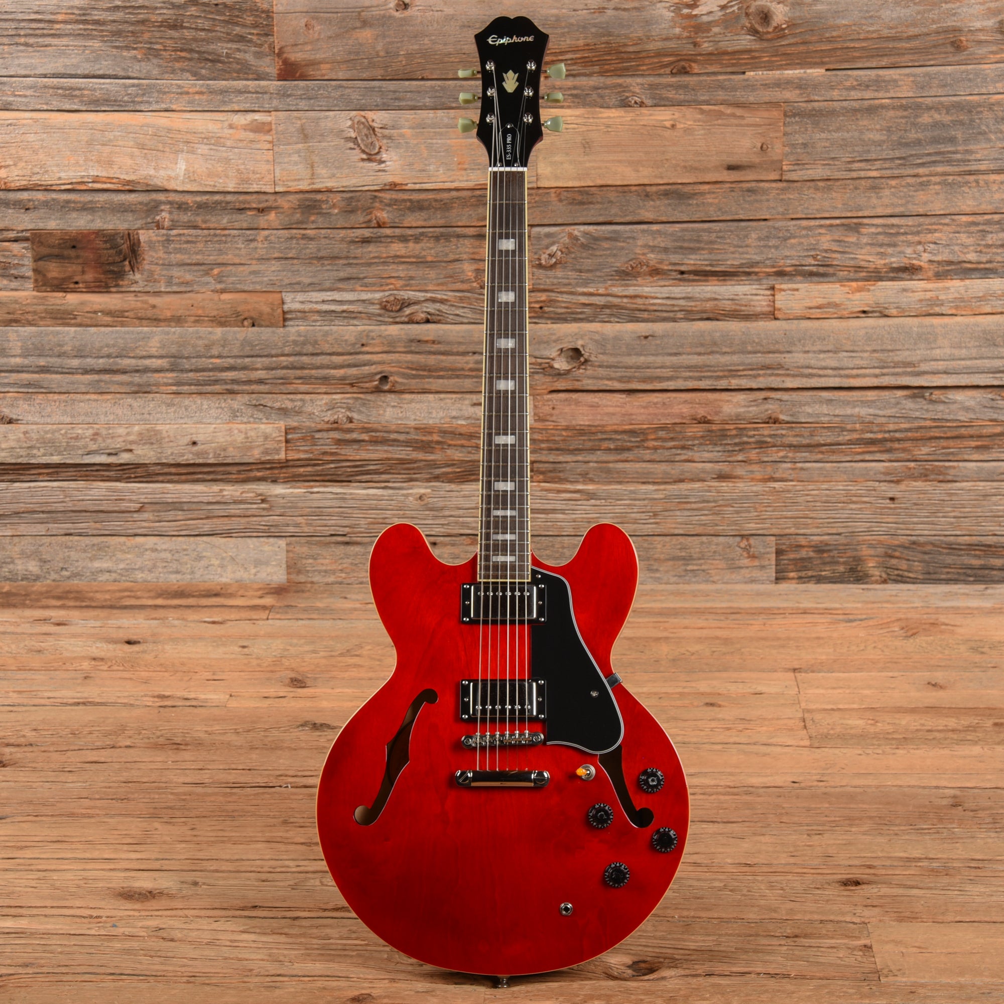 Epiphone ES-335 Pro Cherry 2015 Electric Guitars / Semi-Hollow