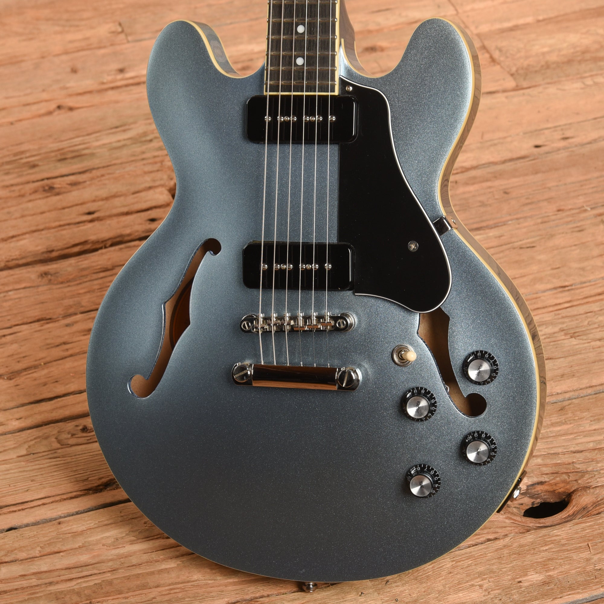 Epiphone ES-339 P90 Pro Pelham Blue 2017 Electric Guitars / Semi-Hollow