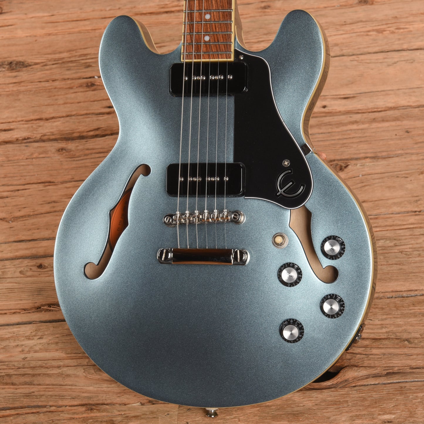 Epiphone ES-339 P90 Pro Pelham Blue 2019 Electric Guitars / Semi-Hollow