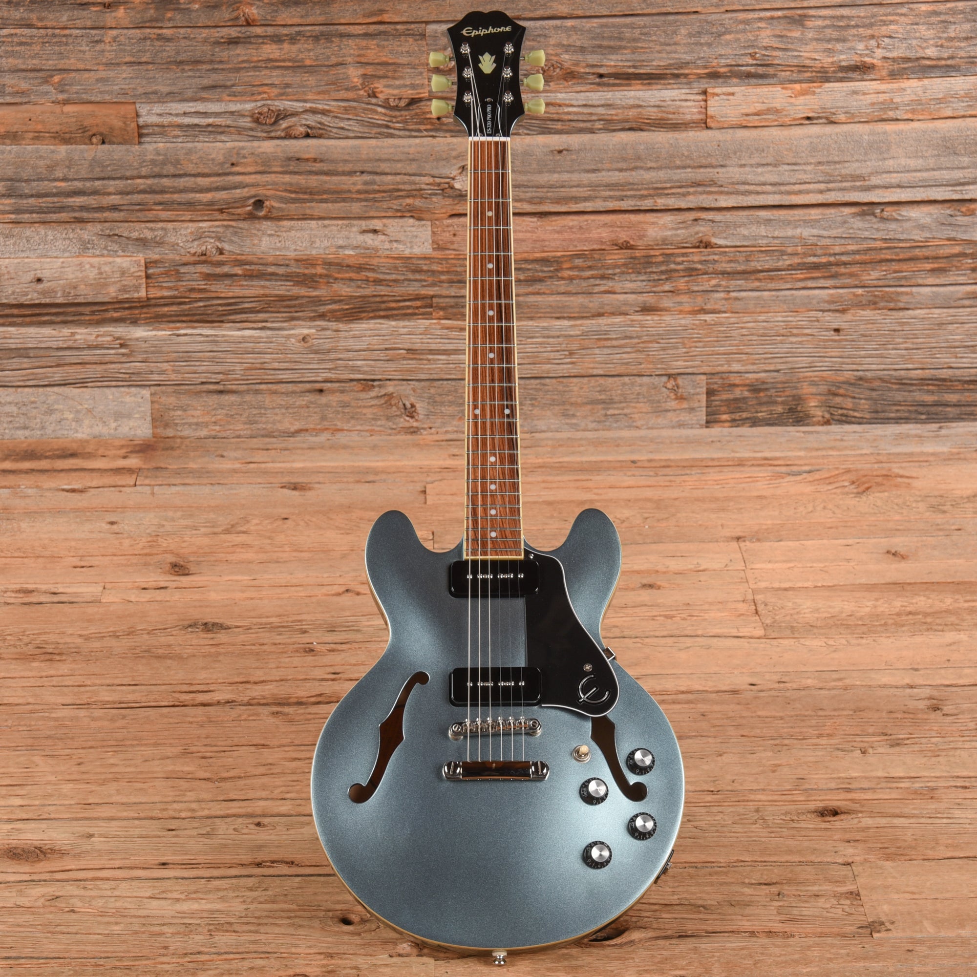 Epiphone ES-339 P90 Pro Pelham Blue 2019 Electric Guitars / Semi-Hollow