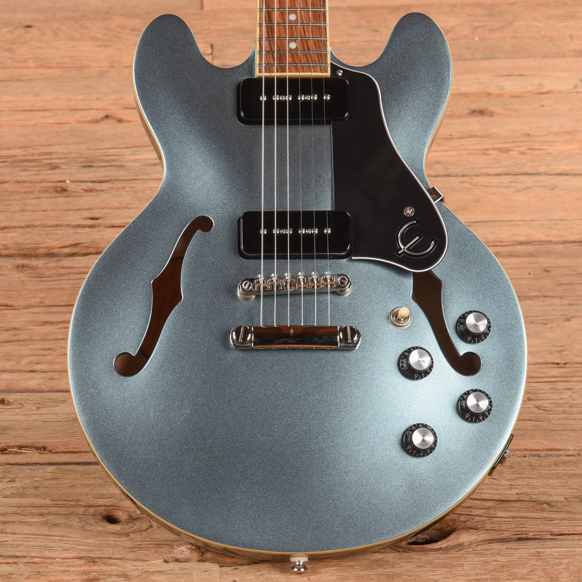 Epiphone ES-339 P90 Pro Pelham Blue 2019 Electric Guitars / Semi-Hollow