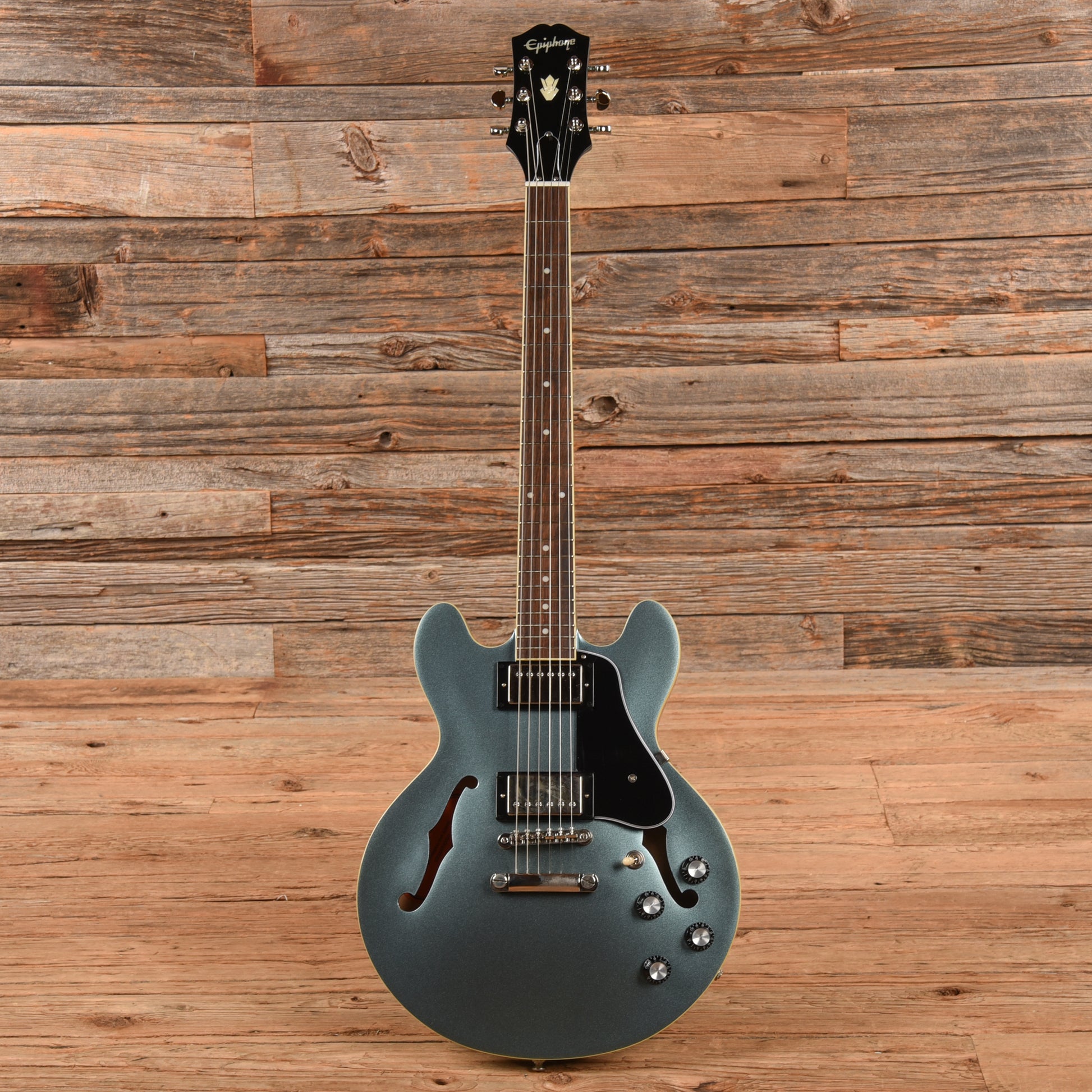 Epiphone ES-339 Pelham Blue Electric Guitars / Semi-Hollow