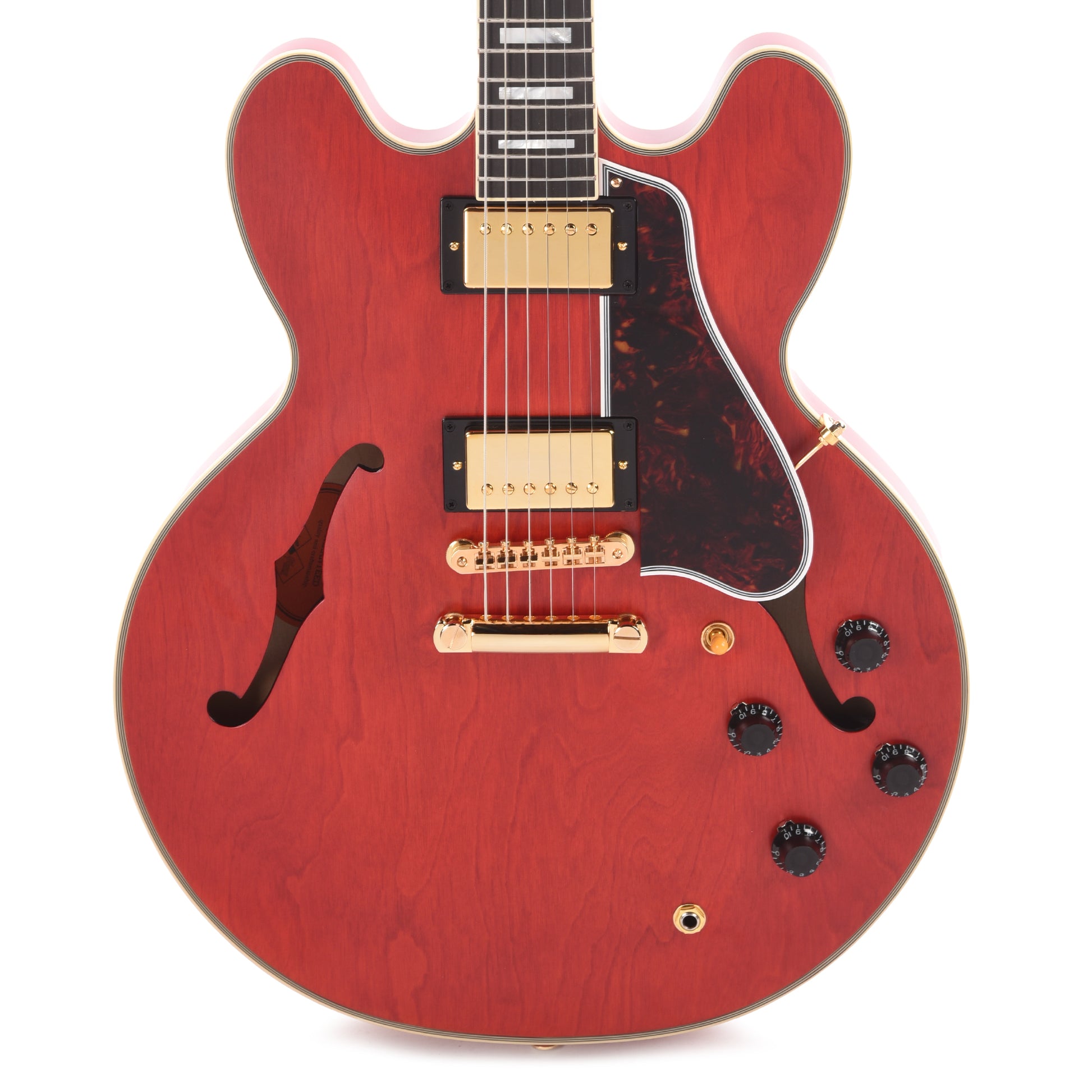 Epiphone Inspired by Gibson Custom 1959 ES-355 Cherry Red Electric Guitars / Semi-Hollow