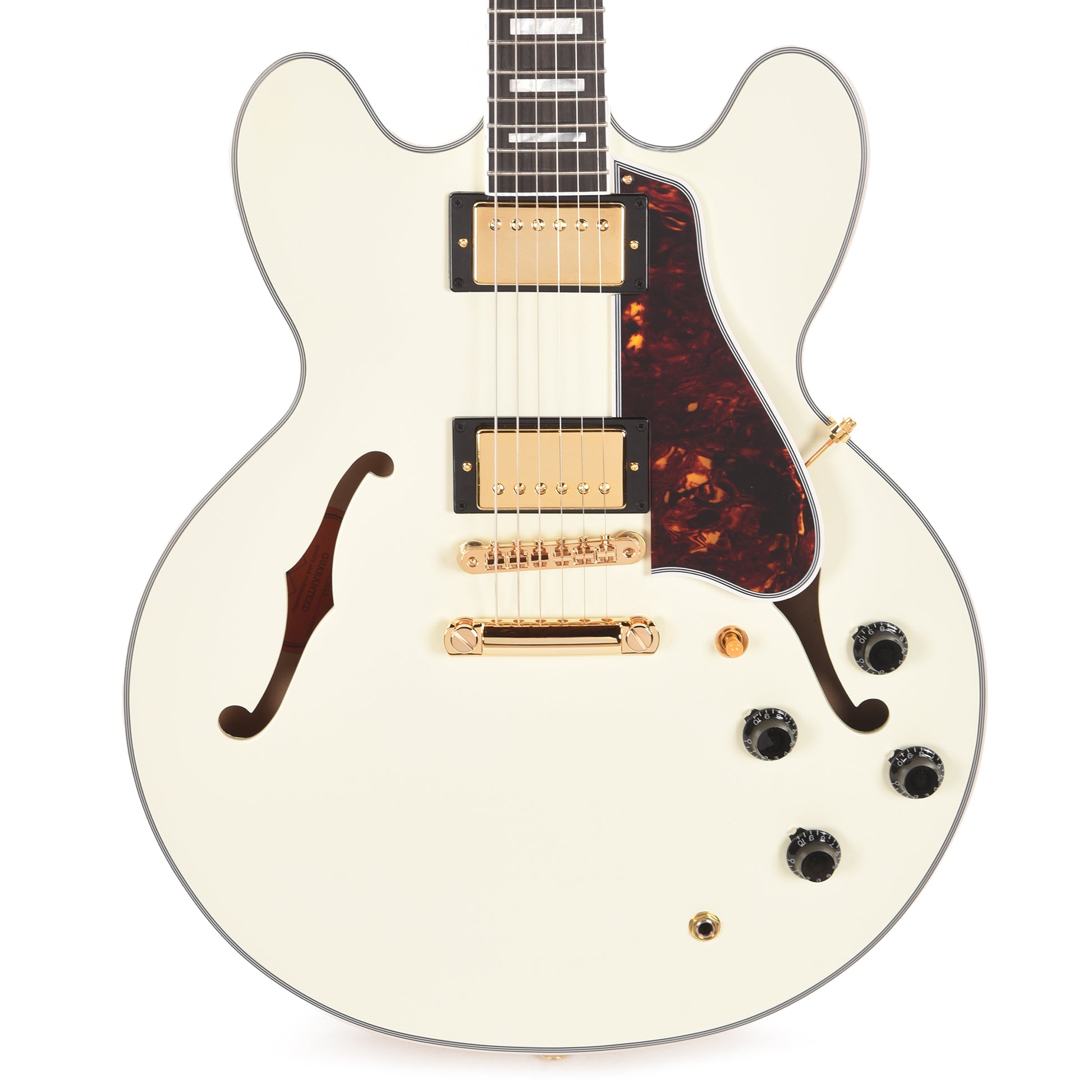 Epiphone Inspired by Gibson Custom 1959 ES-355 Classic White Electric Guitars / Semi-Hollow