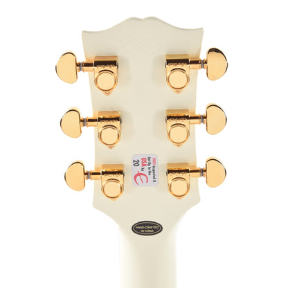 Epiphone Inspired by Gibson Custom 1959 ES-355 Classic White Electric Guitars / Semi-Hollow