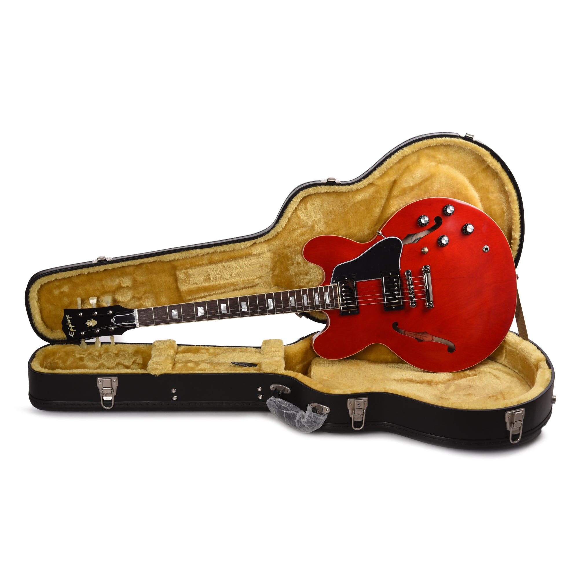 Epiphone Inspired by Gibson Custom 1962 ES-335 Reissue Sixties Cherry Electric Guitars / Semi-Hollow