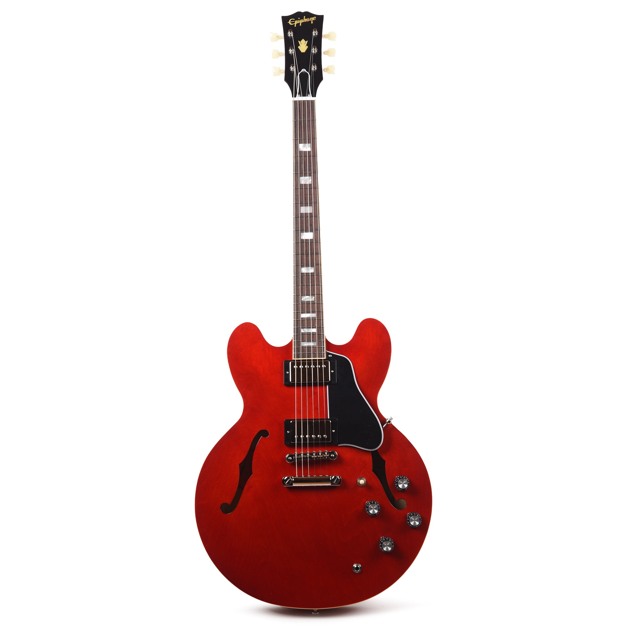 Epiphone Inspired by Gibson Custom 1962 ES-335 Reissue Sixties Cherry Electric Guitars / Semi-Hollow