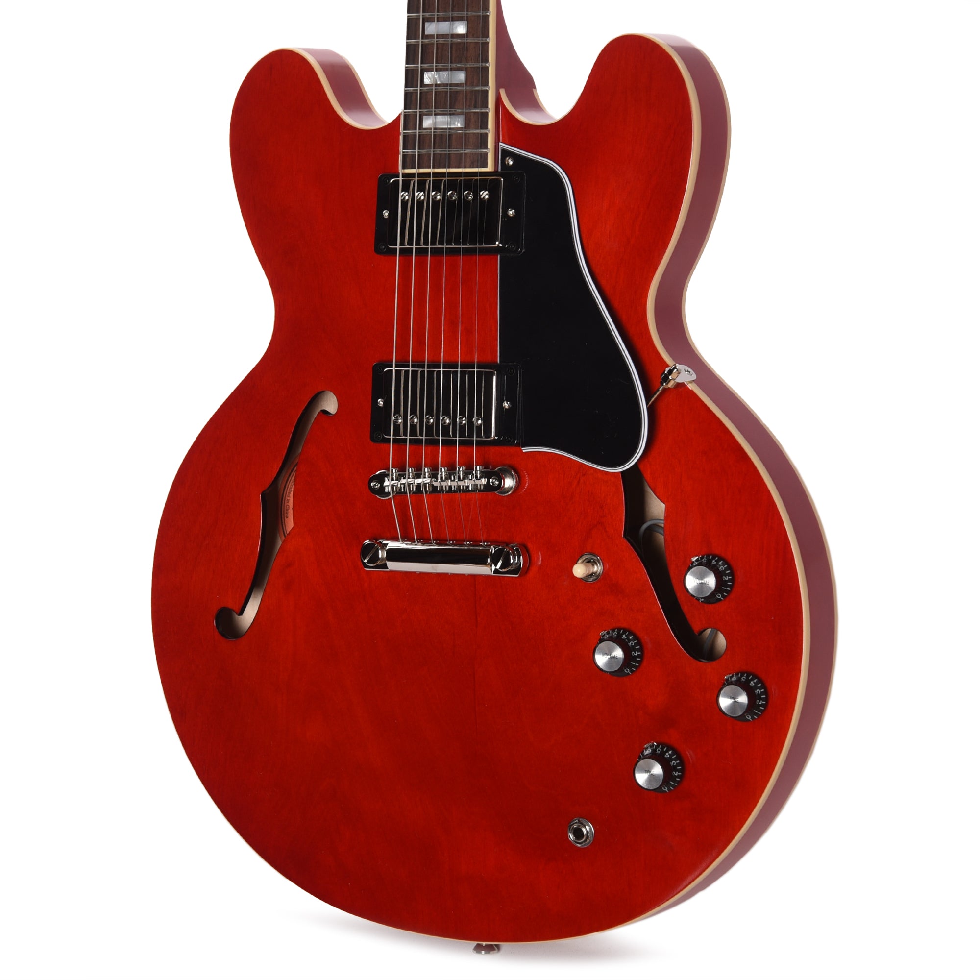 Epiphone Inspired by Gibson Custom 1962 ES-335 Reissue Sixties Cherry Electric Guitars / Semi-Hollow