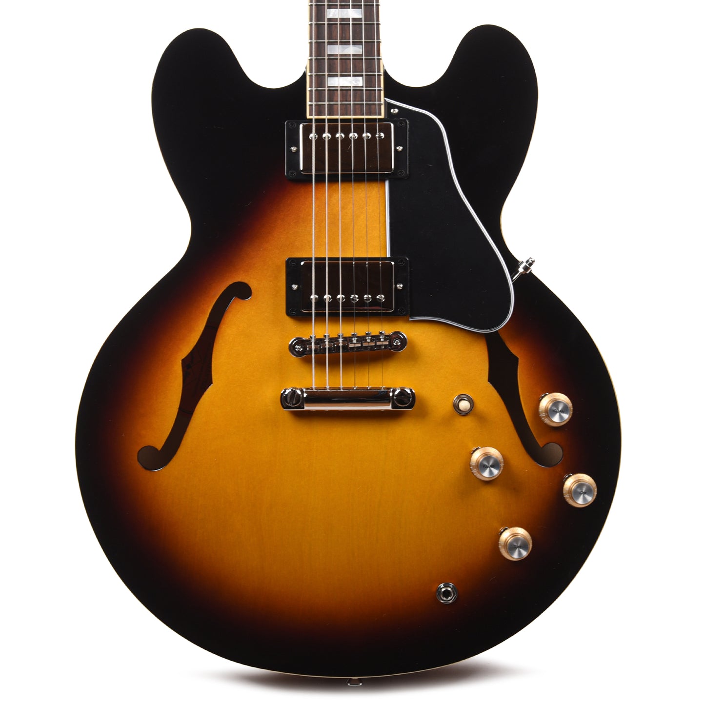 Epiphone Inspired by Gibson Custom 1962 ES-335 Reissue Vintage Burst Electric Guitars / Semi-Hollow