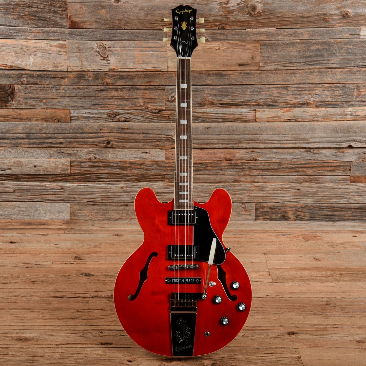 Epiphone Joe Bonamassa 62 ES-335 Cherry 2022 Electric Guitars / Semi-Hollow