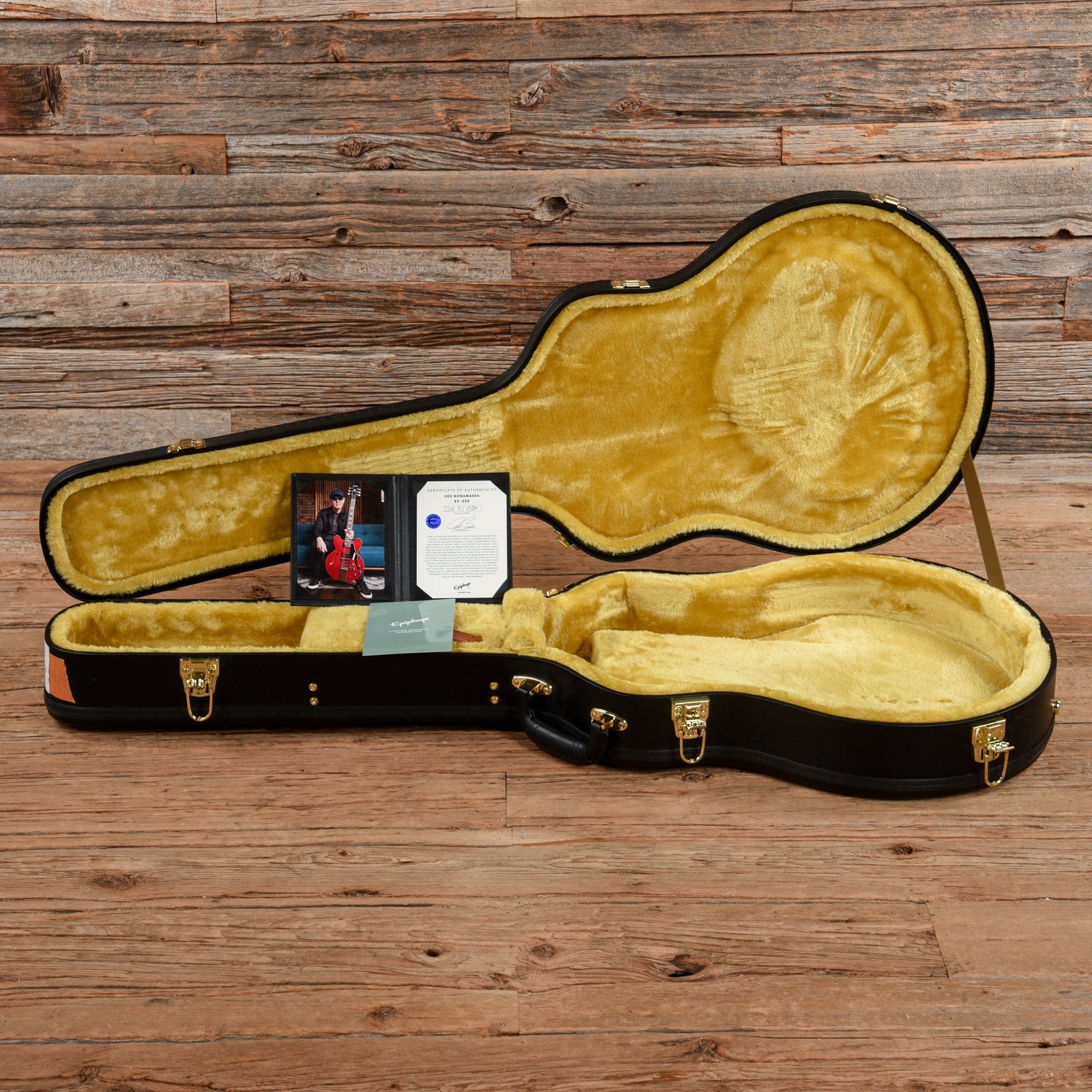 Epiphone Joe Bonamassa 62 ES-335 Cherry 2022 Electric Guitars / Semi-Hollow