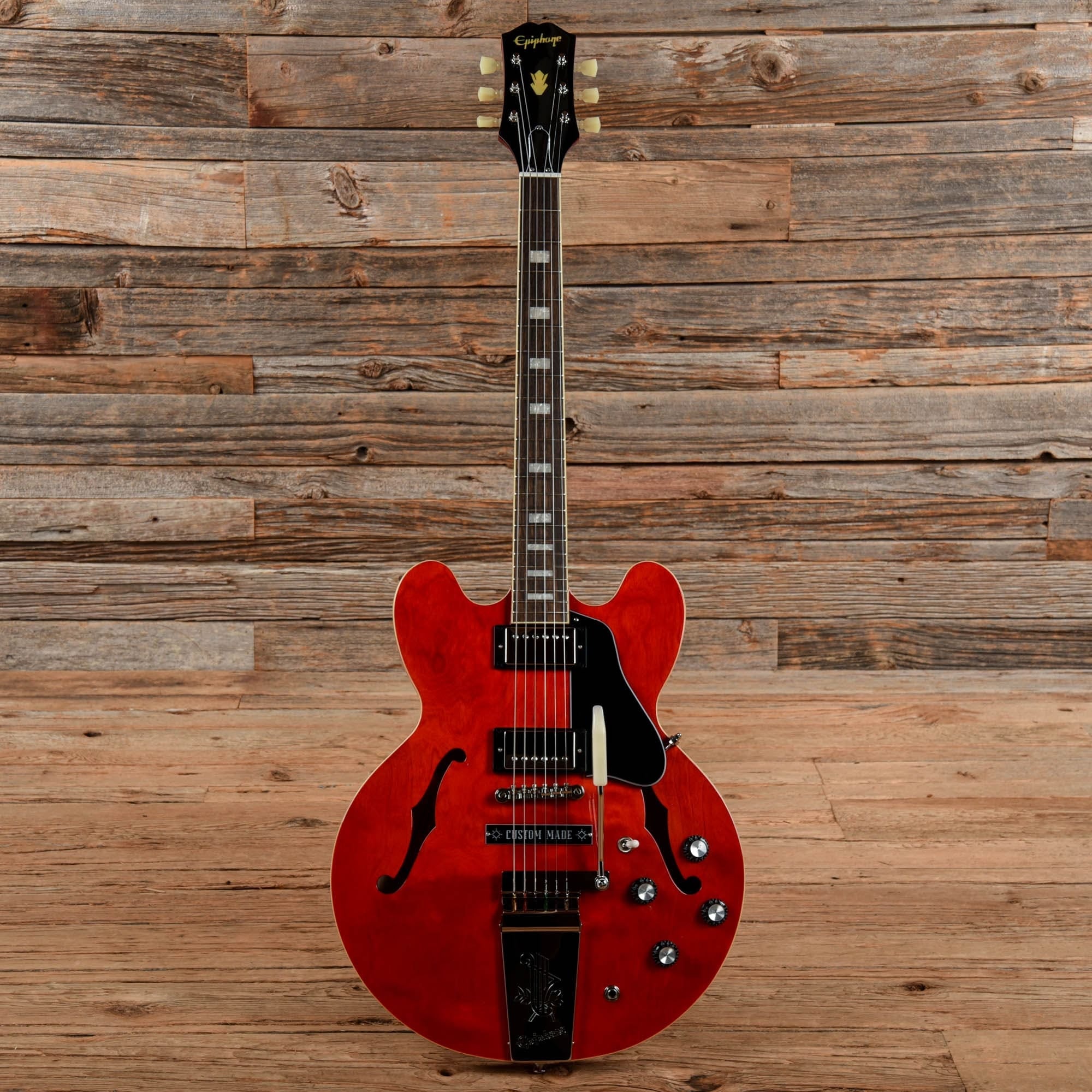 Epiphone Joe Bonamassa '62 ES-335 Cherry 2022 Electric Guitars / Semi-Hollow