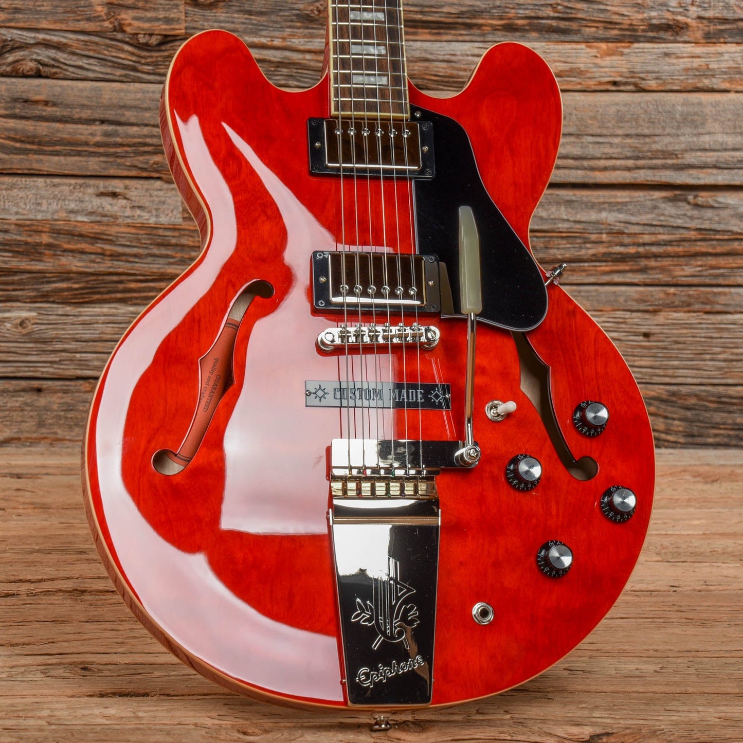 Epiphone Joe Bonamassa '62 ES-335 Cherry 2022 Electric Guitars / Semi-Hollow