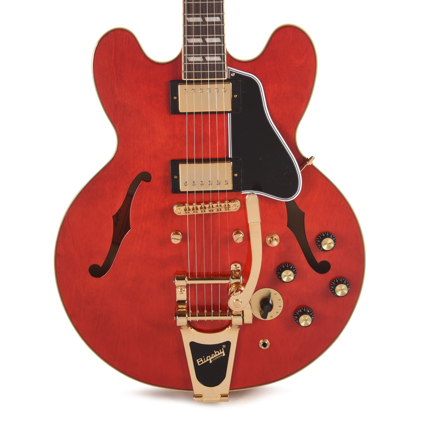 Epiphone Limited Edition Back to the Future ES-345 Sixties Cherry w/Marvin Berry & The Starlighters Electric Guitars / Semi-Hollow