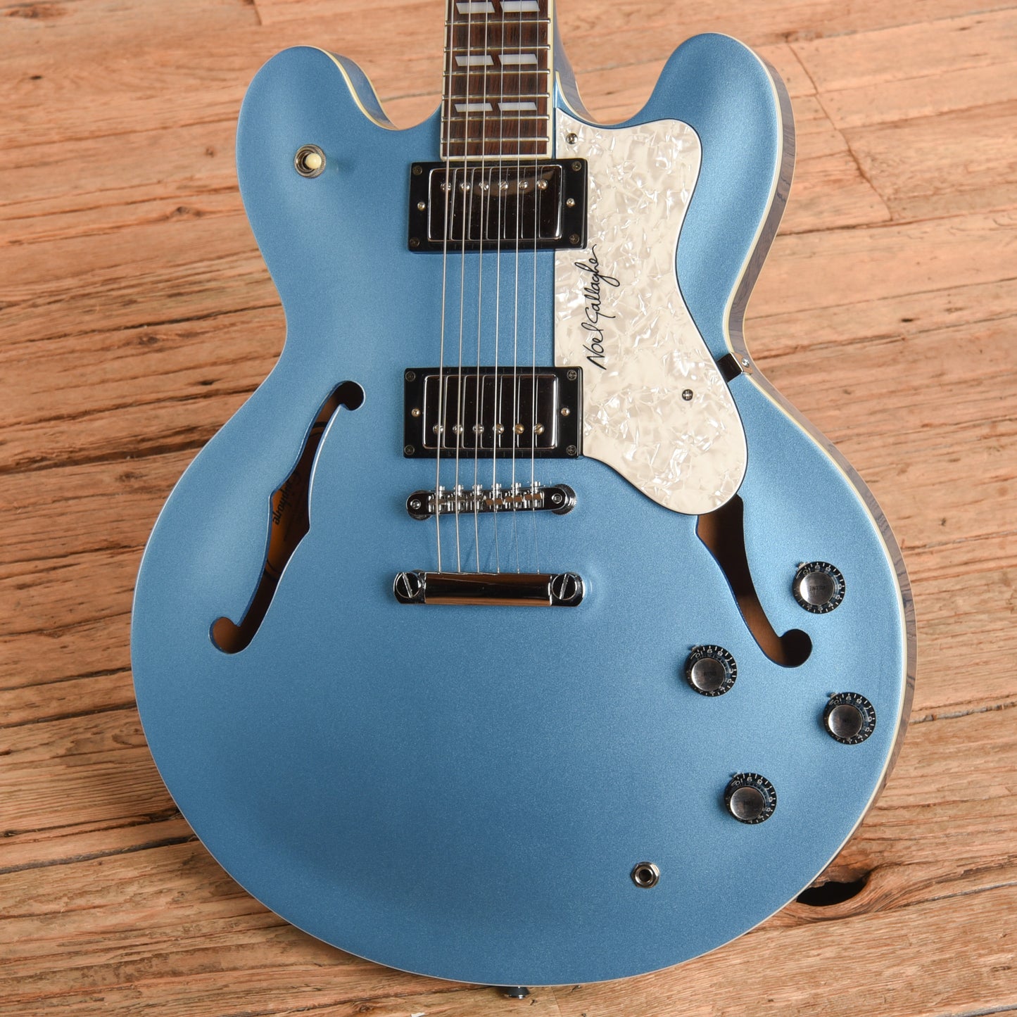 Epiphone Noel Gallagher Signature Supernova Manchester Blue 2002 Electric Guitars / Semi-Hollow