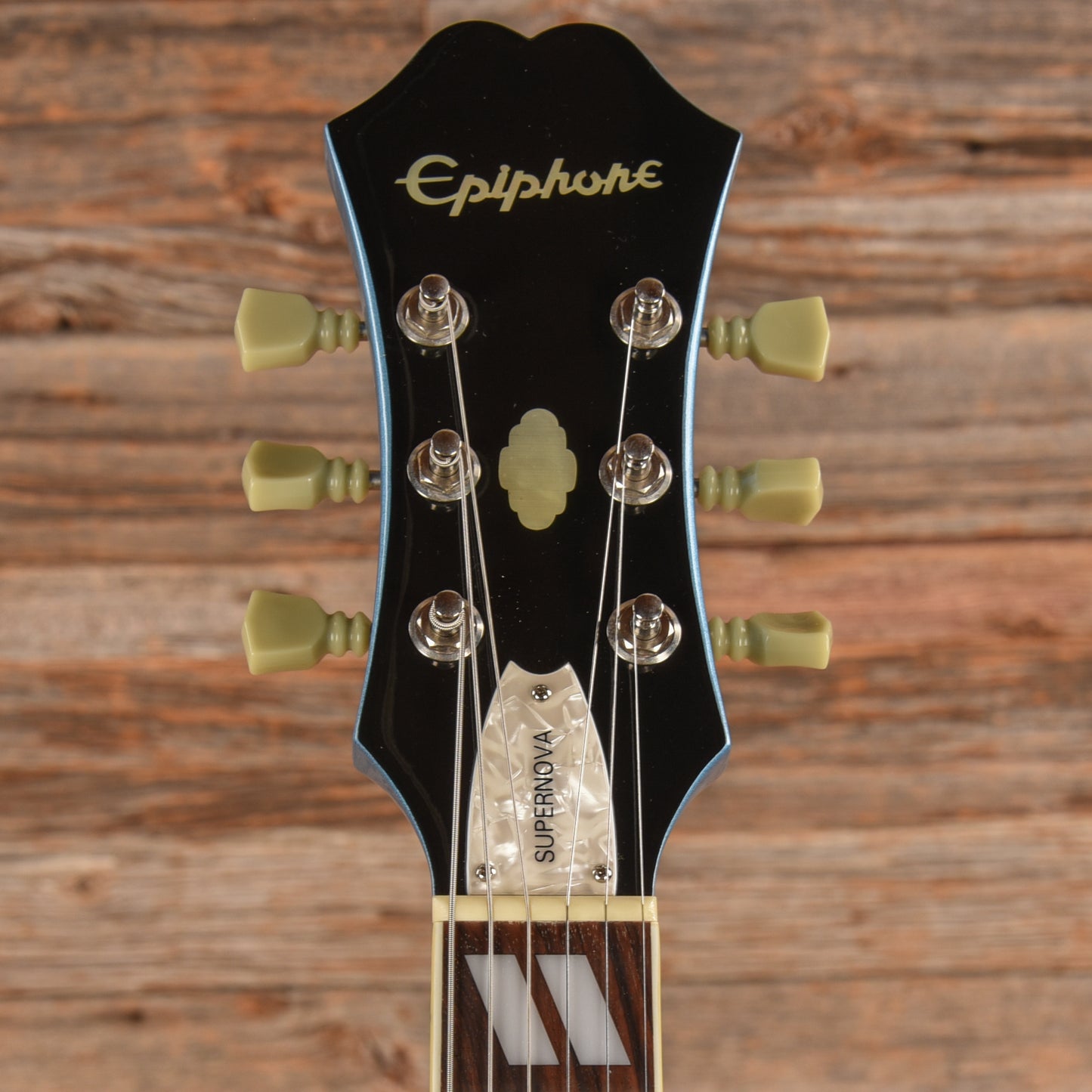 Epiphone Noel Gallagher Signature Supernova Manchester Blue 2002 Electric Guitars / Semi-Hollow