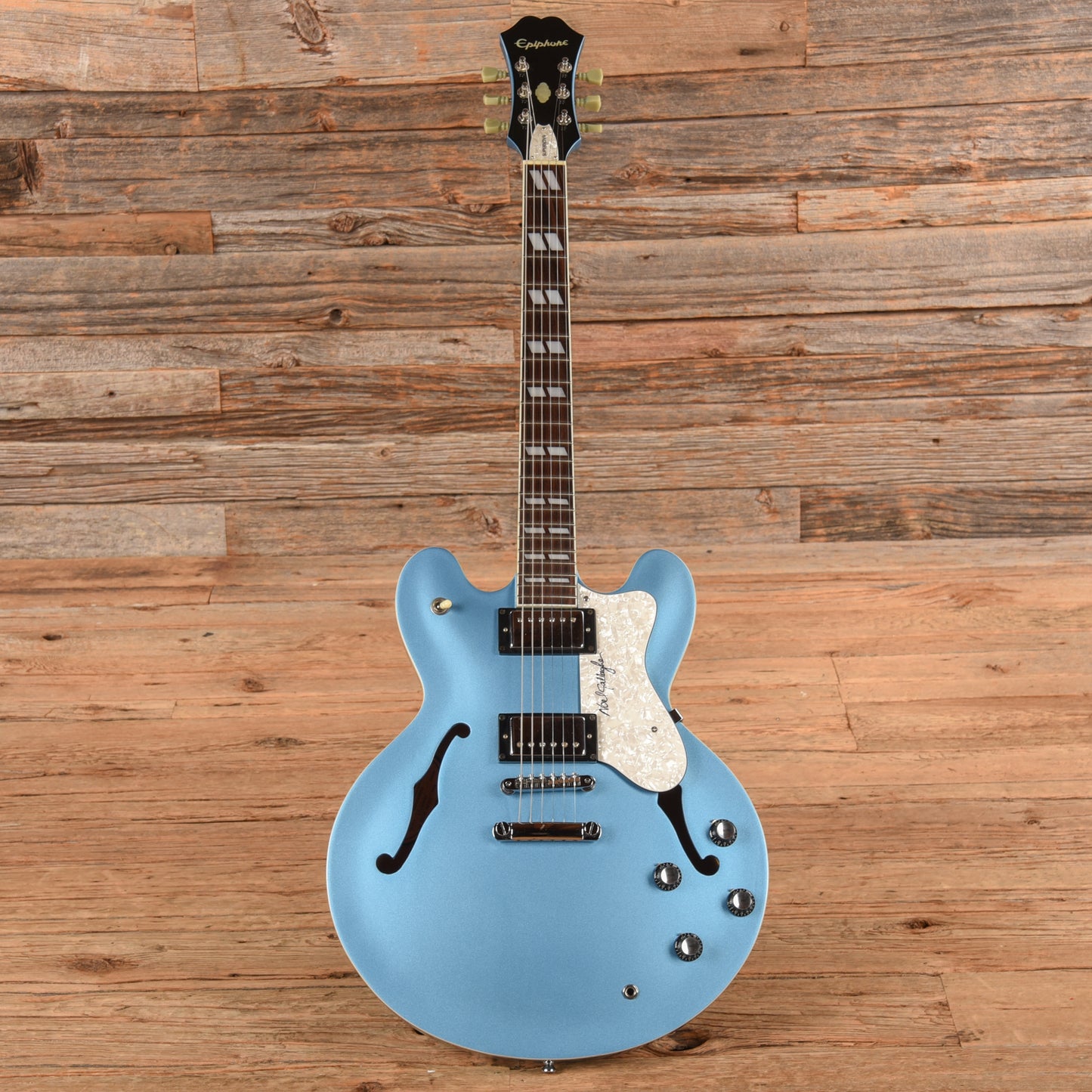 Epiphone Noel Gallagher Signature Supernova Manchester Blue 2002 Electric Guitars / Semi-Hollow