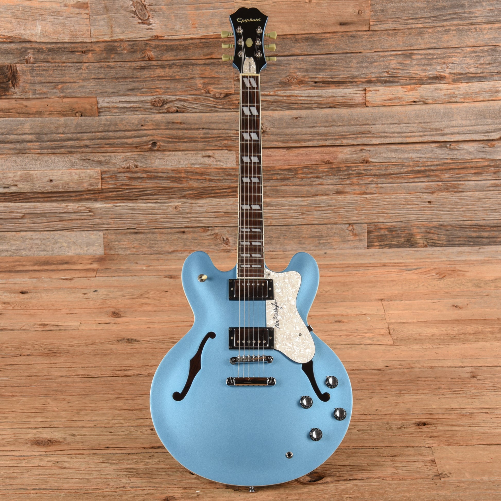 Epiphone Noel Gallagher Signature Supernova Manchester Blue 2002 Electric Guitars / Semi-Hollow