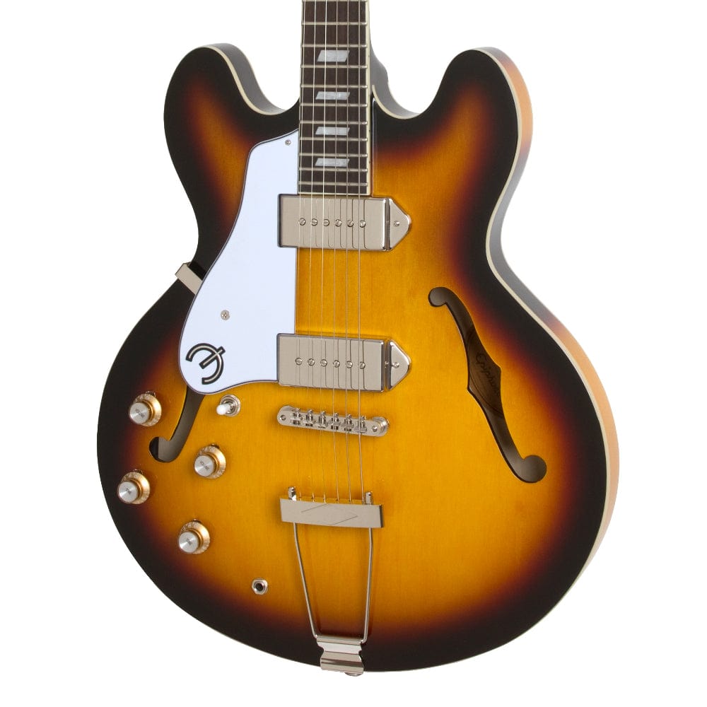 Epiphone Original Casino LEFTY Vintage Sunburst Electric Guitars / Semi-Hollow