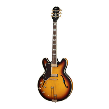 Epiphone Original Sheraton LEFTY Vintage Sunburst w/Frequensator Electric Guitars / Semi-Hollow
