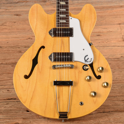 Epiphone Revolution Casino Natural - Dave Amato of REO Speedwagon Electric Guitars / Semi-Hollow