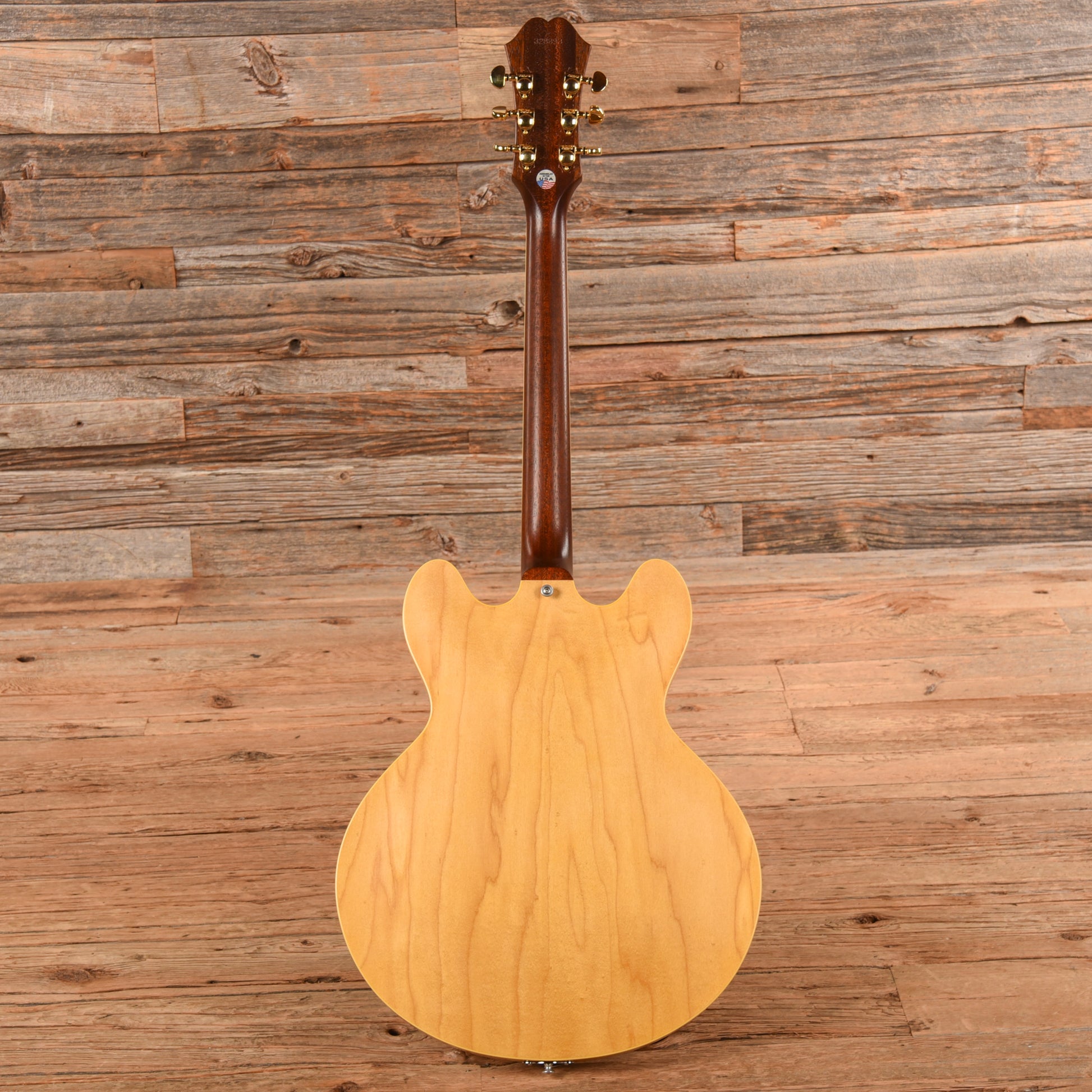 Epiphone Revolution Casino Natural - Dave Amato of REO Speedwagon Electric Guitars / Semi-Hollow