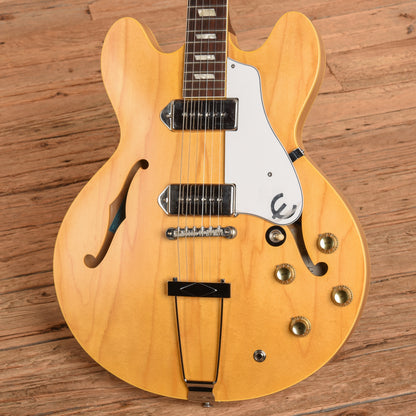 Epiphone Revolution Casino Natural - Dave Amato of REO Speedwagon Electric Guitars / Semi-Hollow