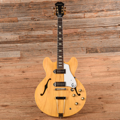 Epiphone Revolution Casino Natural - Dave Amato of REO Speedwagon Electric Guitars / Semi-Hollow
