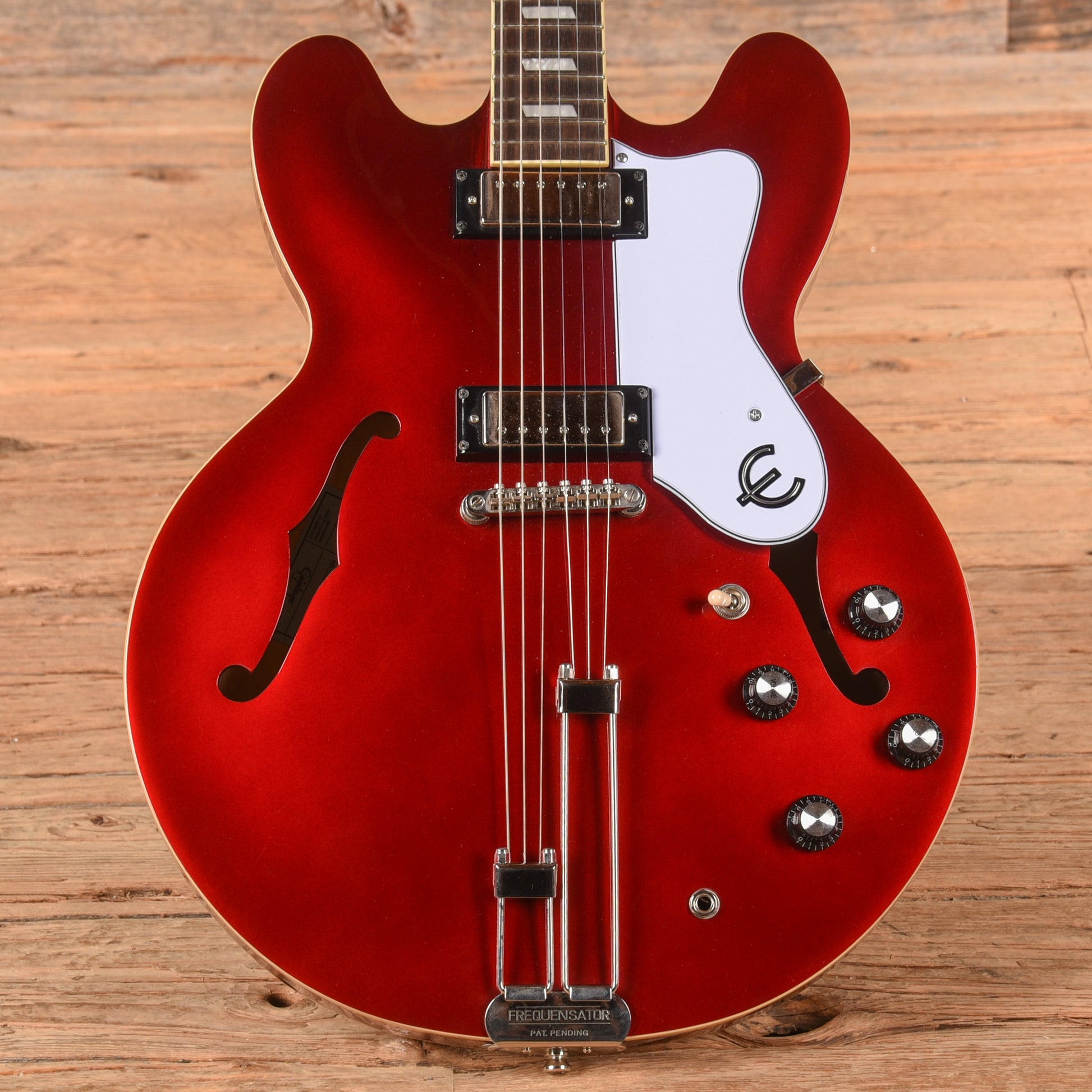 Epiphone Riviera Frequensator Burgundy Mist 2021 Electric Guitars / Semi-Hollow